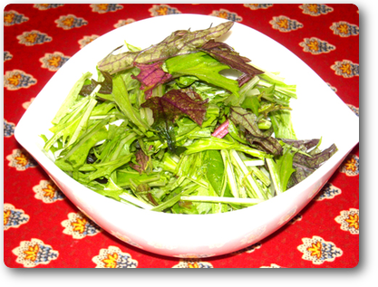 オーガニック野菜サラダ